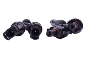 MC4-Y connectors, kit w/ 2 plugs